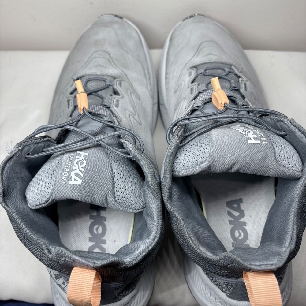 Hoka Transport Chukka GTX 13D Alloy Harbor Mist Grey Waterproof 1155190-ADS - Picture 4 of 8